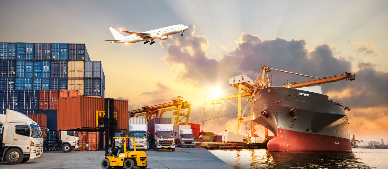 Port logistique multimodal